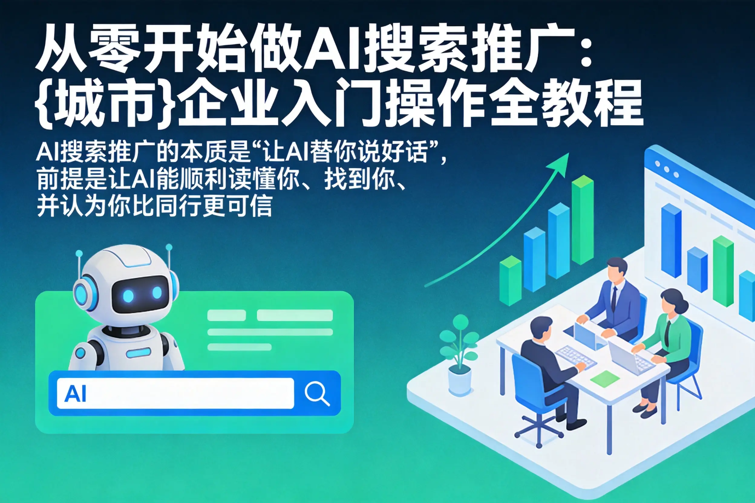 从零开始做AI搜索推广：临沧企业入门操作全教程