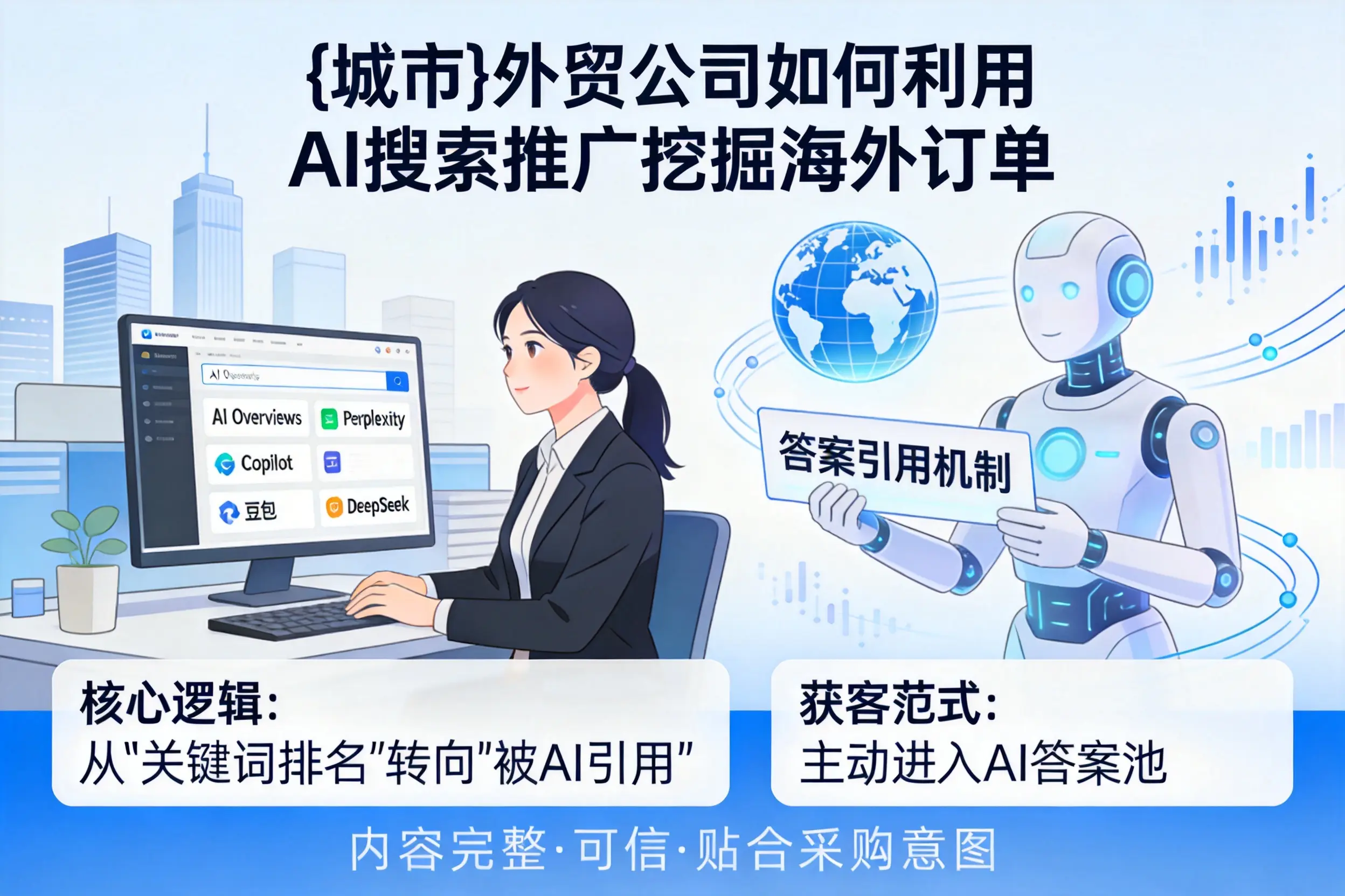临沧外贸公司如何利用AI搜索推广挖掘海外订单