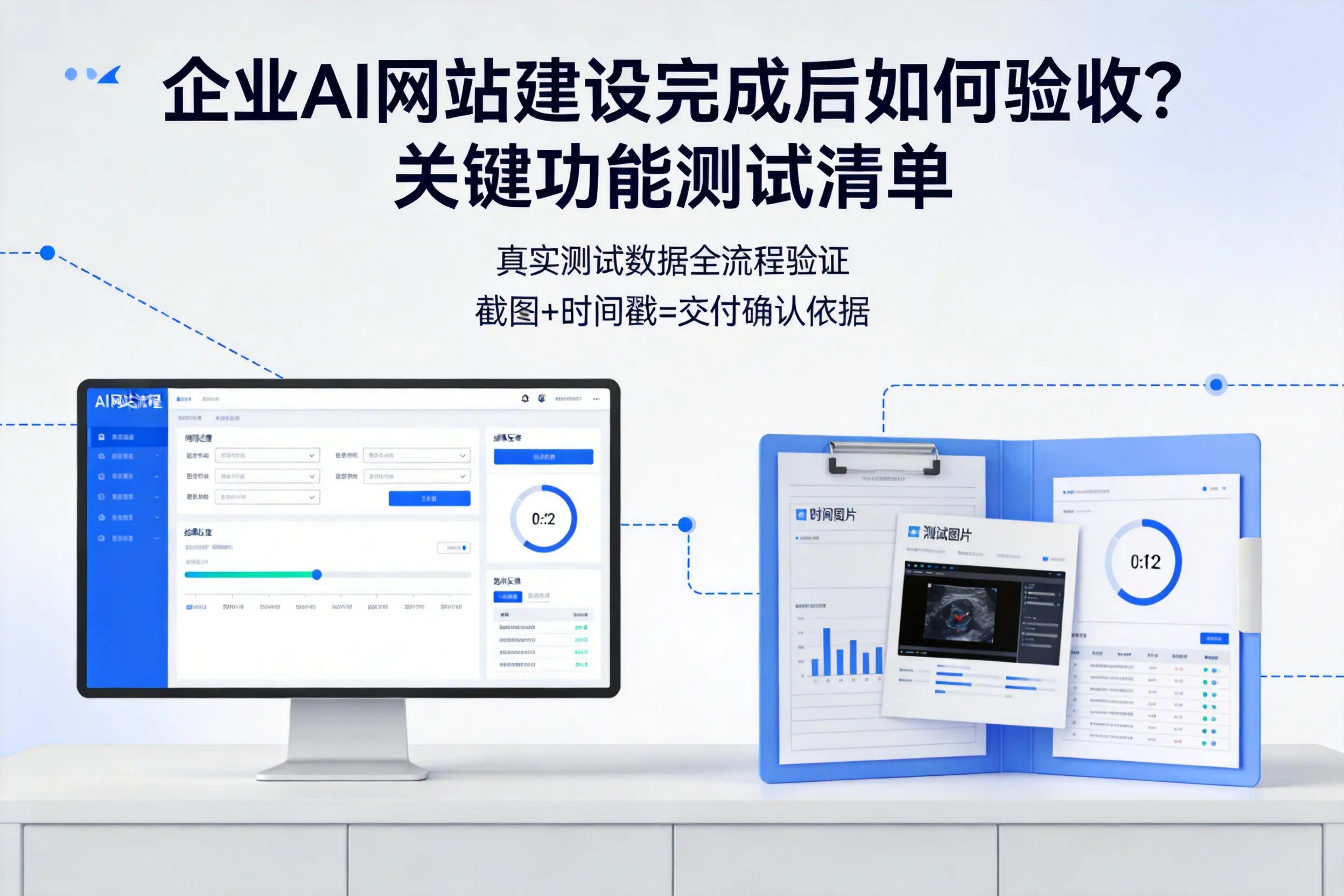 临沧企业AI网站建设完成后如何验收？关键功能测试清单