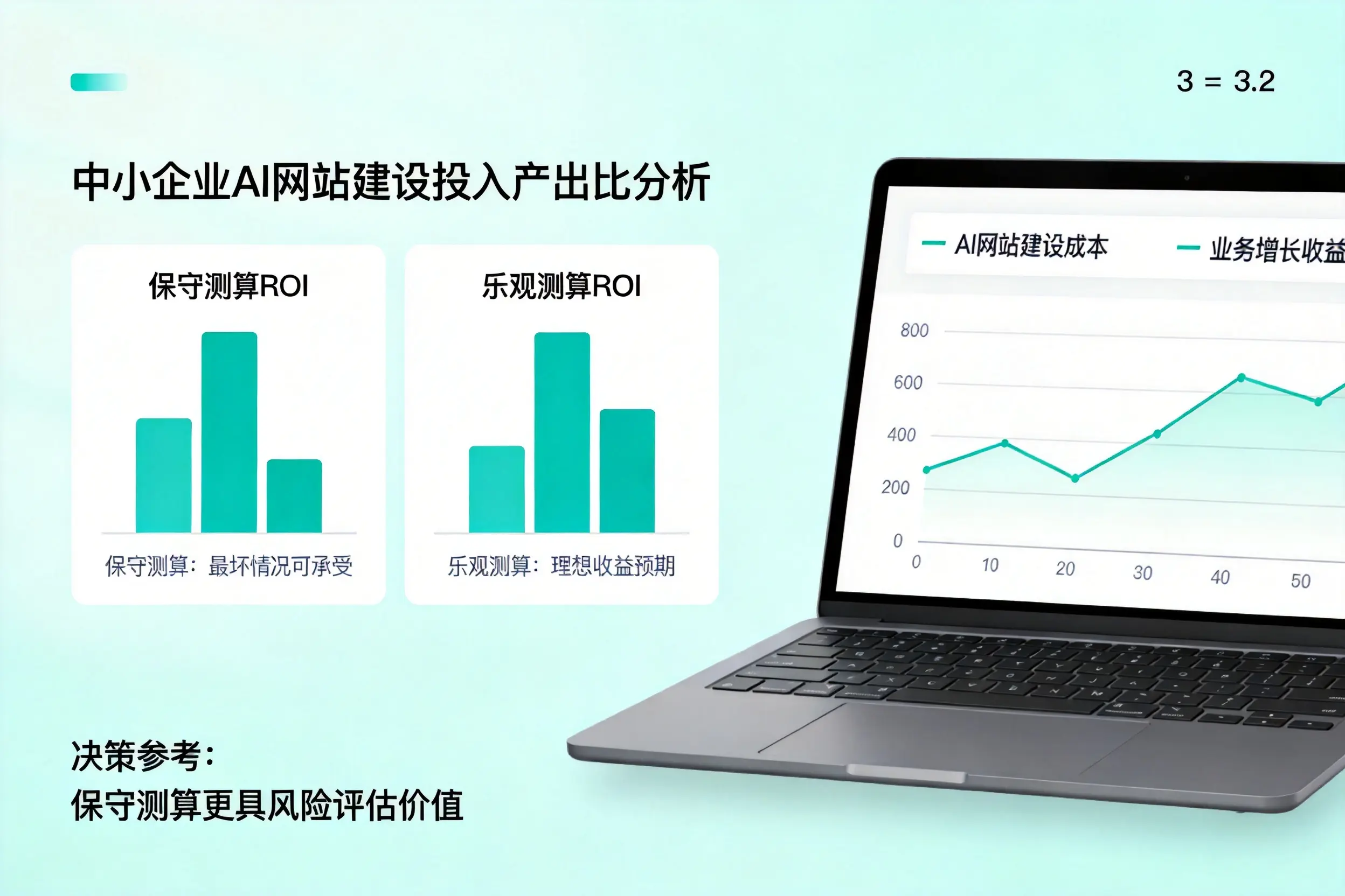 临沧中小企业AI网站建设投入产出比怎么算?先看这份分析
