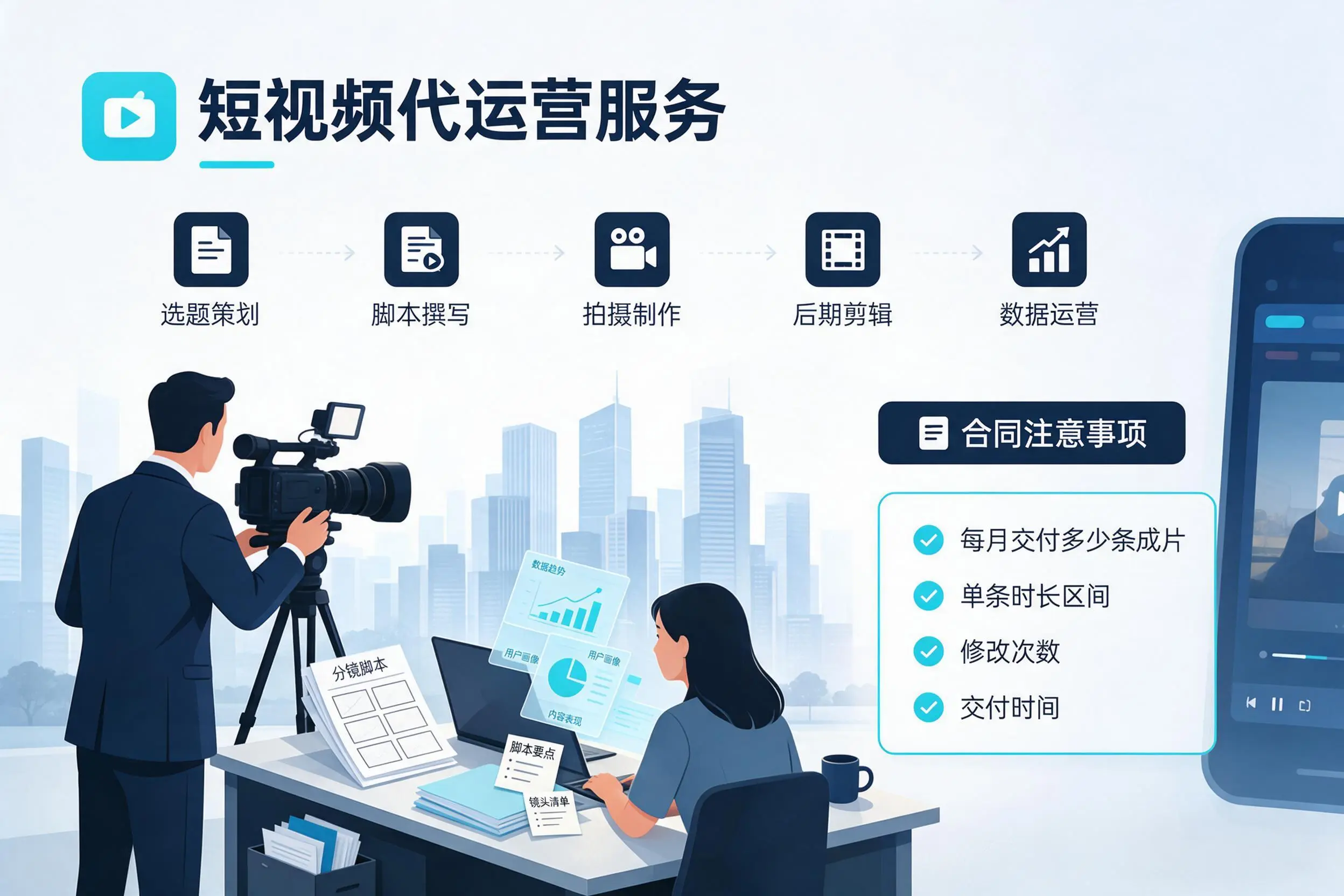 短视频代运营包含哪些服务?临沧企业常见问题科普