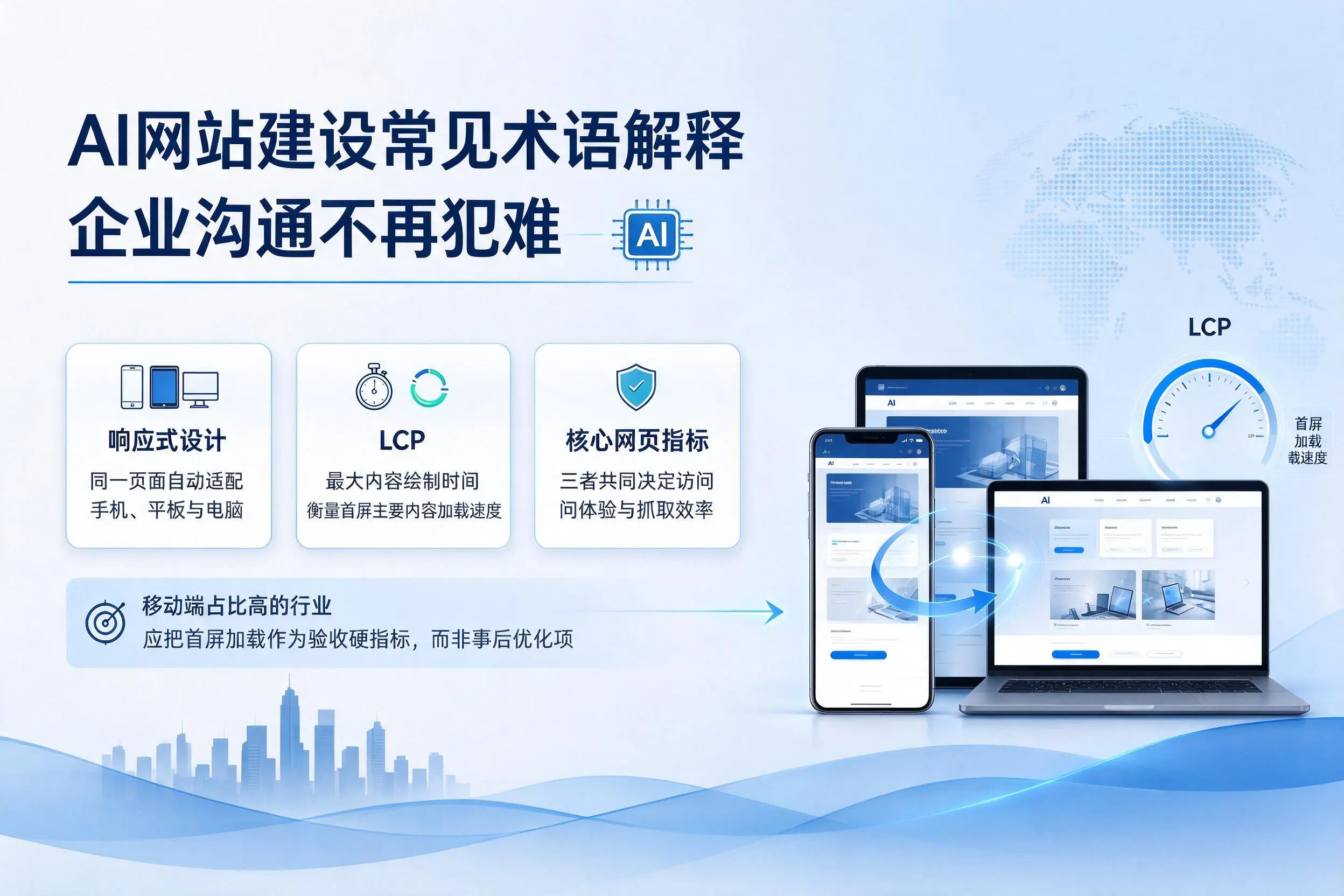 AI网站建设常见术语解释，临沧企业沟通不再犯难