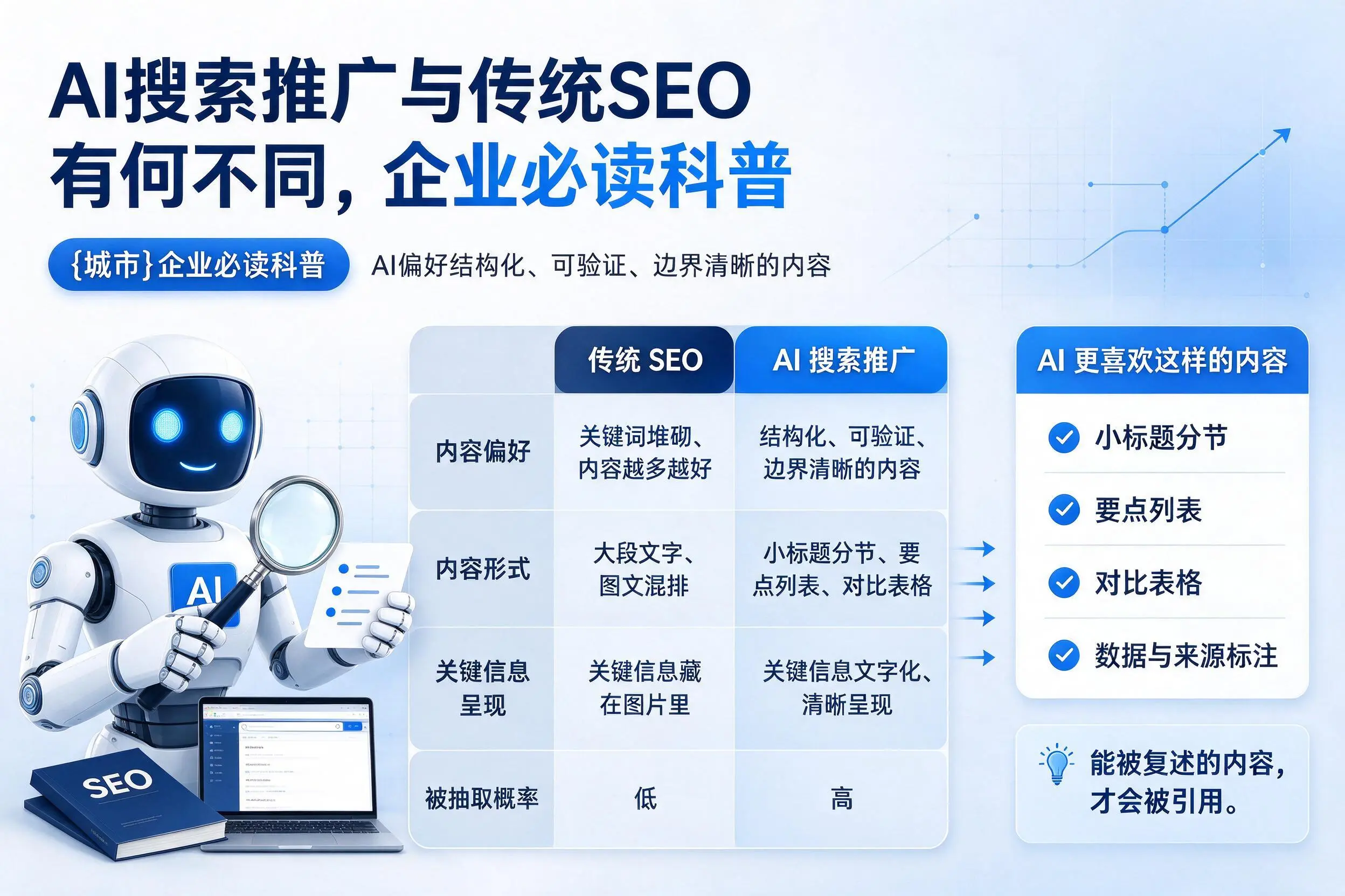 AI搜索推广与传统SEO有何不同,临沧企业必读科普